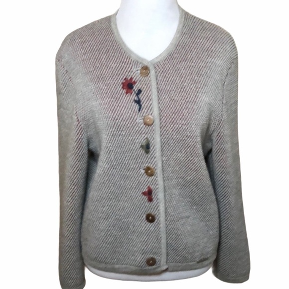 Vintage Geiger Collection sweater/cardigan sz 36 - Picture 1 of 8